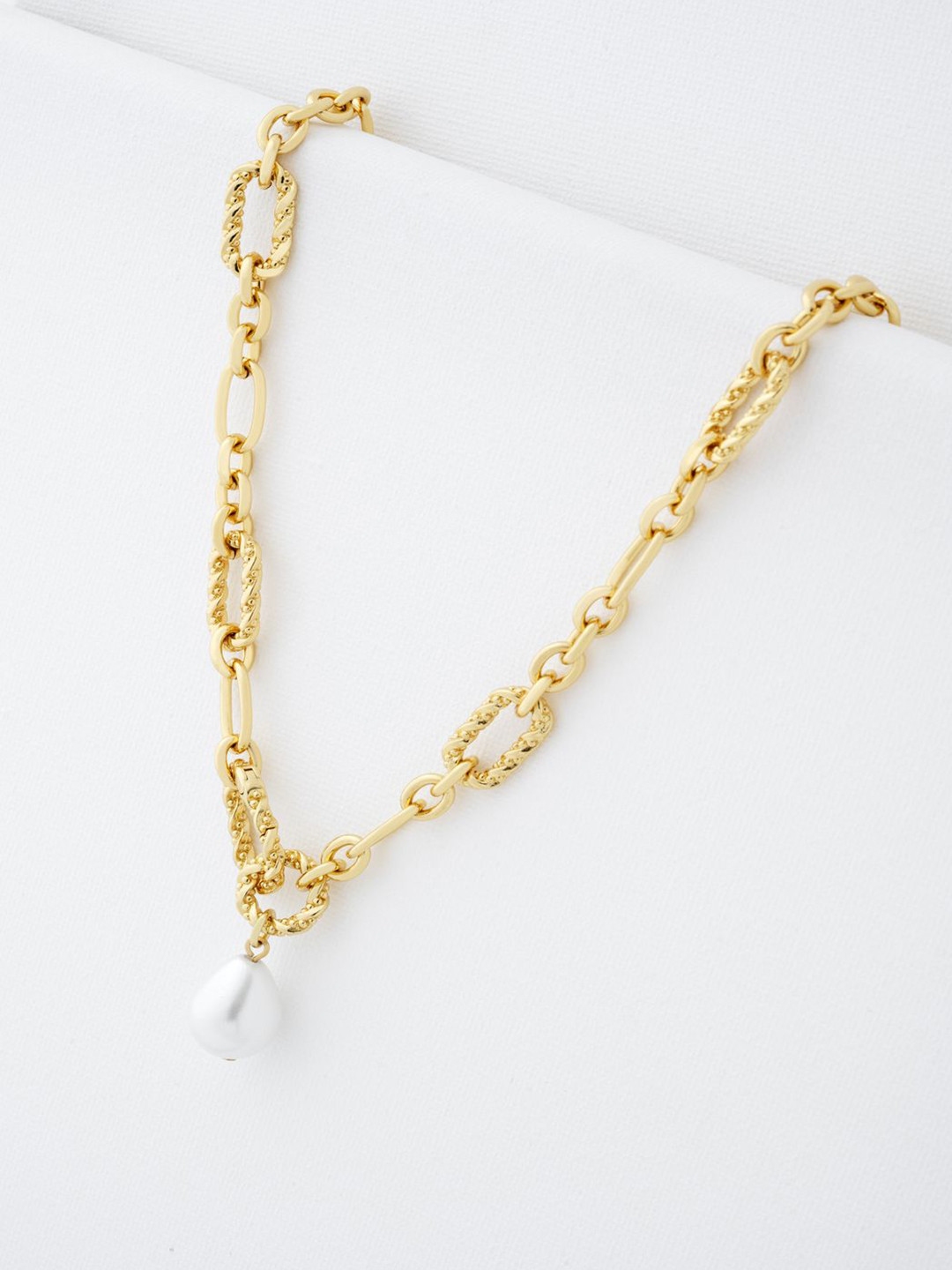Ted Baker Brass Gold-Plated Necklace