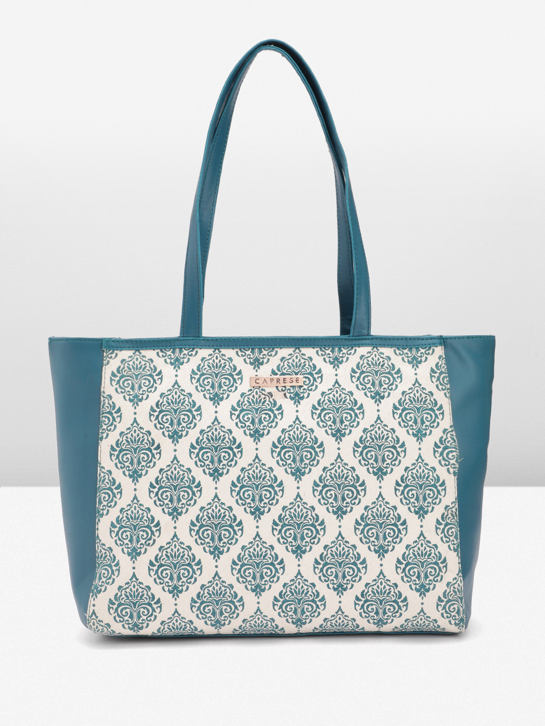 Caprese Hanna Women Teal Large Tote Bag