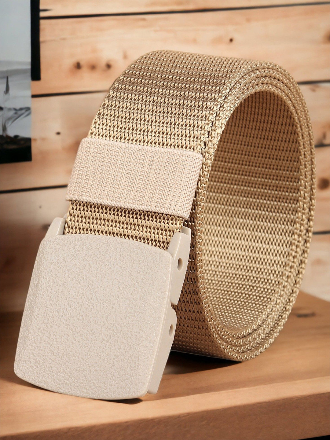 glitchez Men Slider Buckle Belt