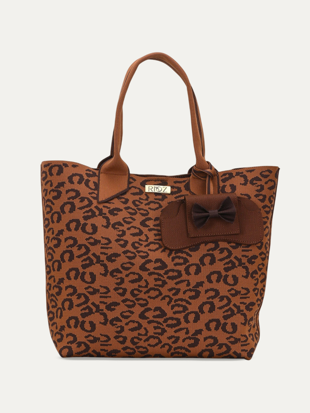 Rioz Oversized Structured Handheld Bag with Cut Work