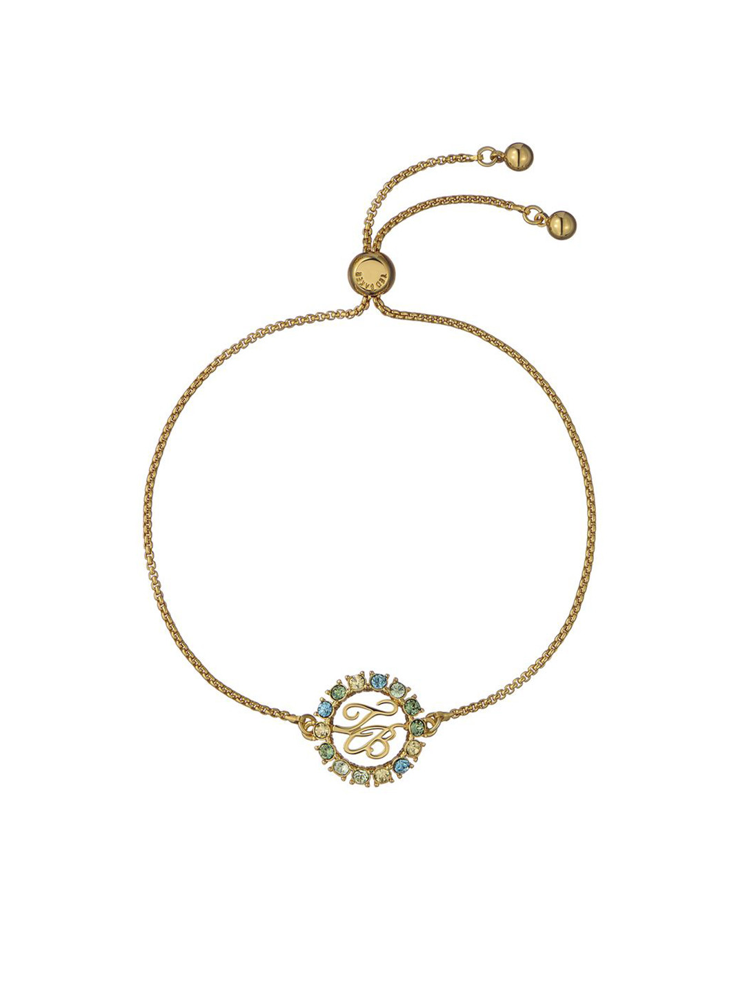 Ted Baker Women Brass Crystals Armlet Bracelet