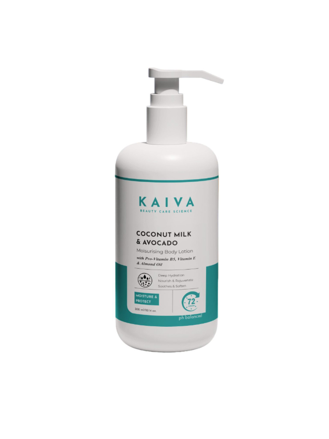 KAIVA Coconut Milk & Avocado Oil Moisturising Body Lotion With Vitamin E - 300 ml