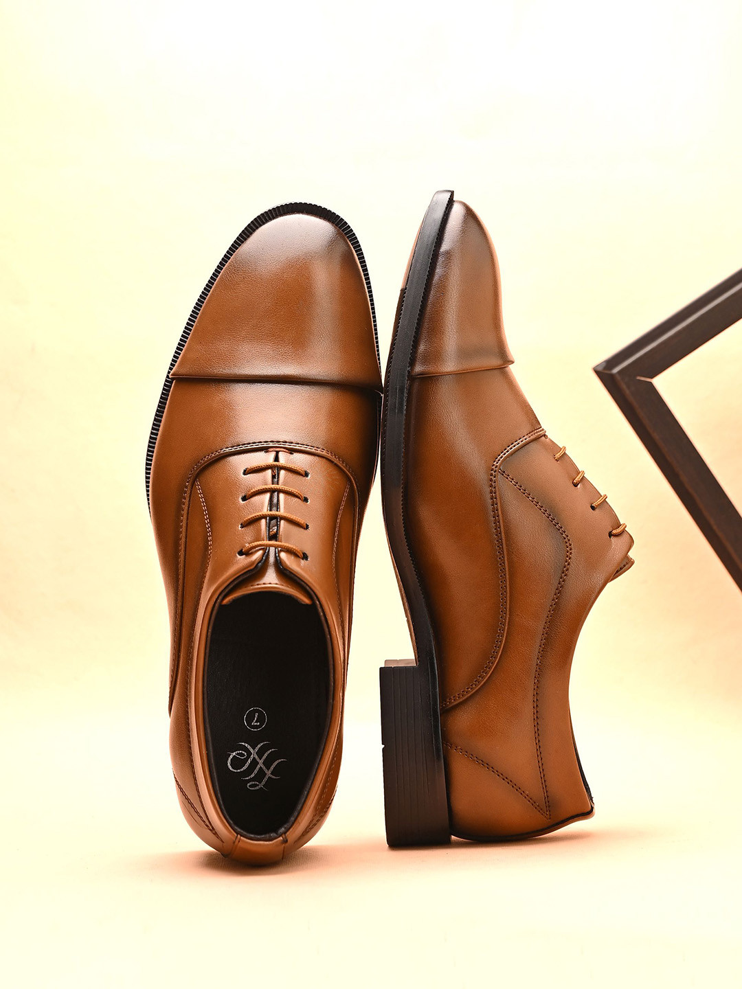House Of Pataudi Men Formal Lace UP Oxford Shoe