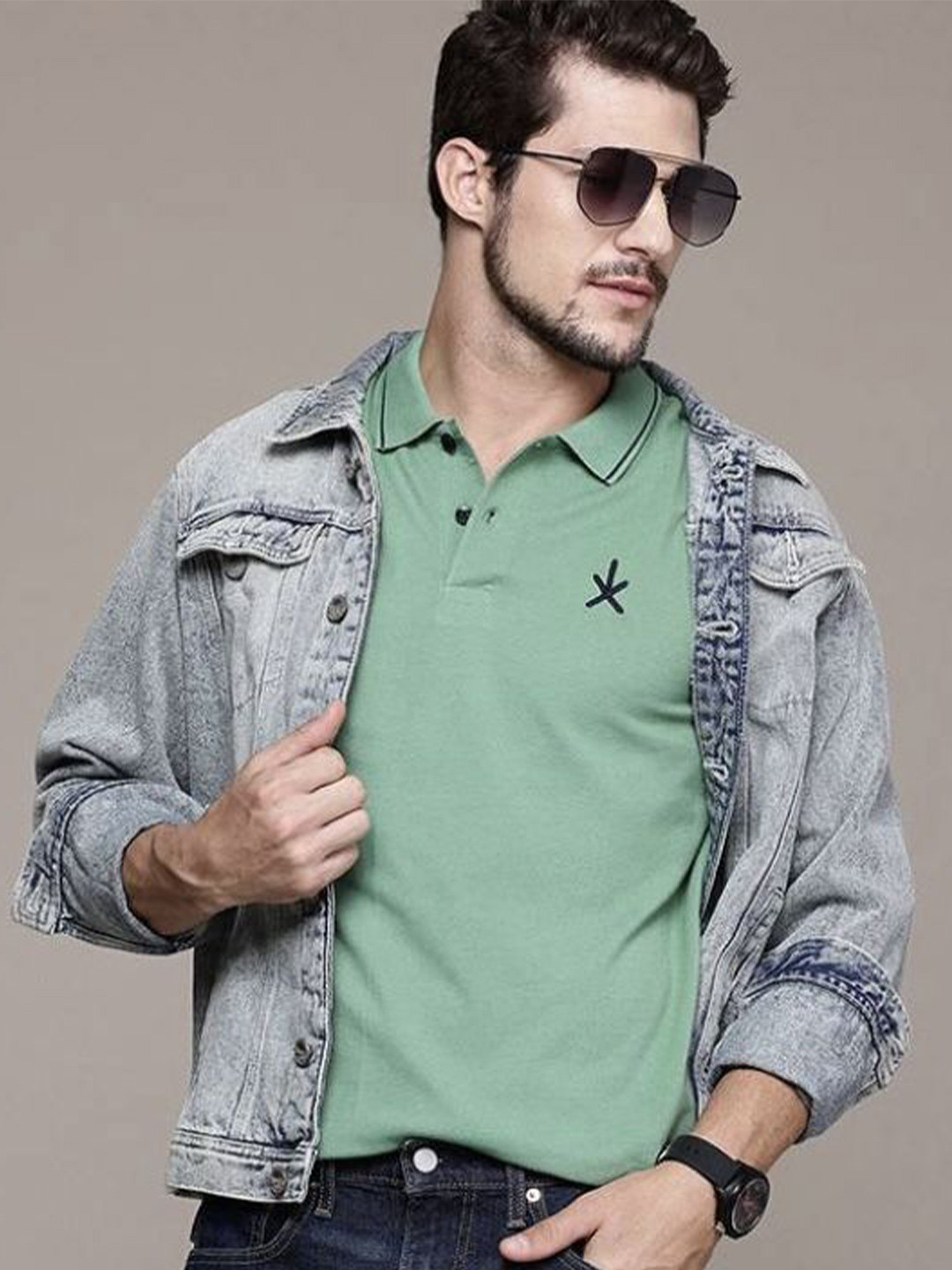 The Roadster Lifestyle Co Short Sleeved Polo T-Shirt