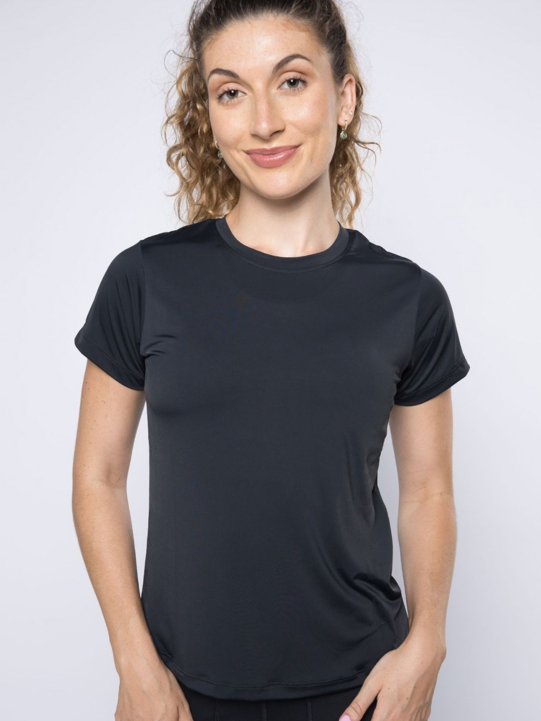 STRCH Women Polo Collar Anti Odour Pockets T-shirt