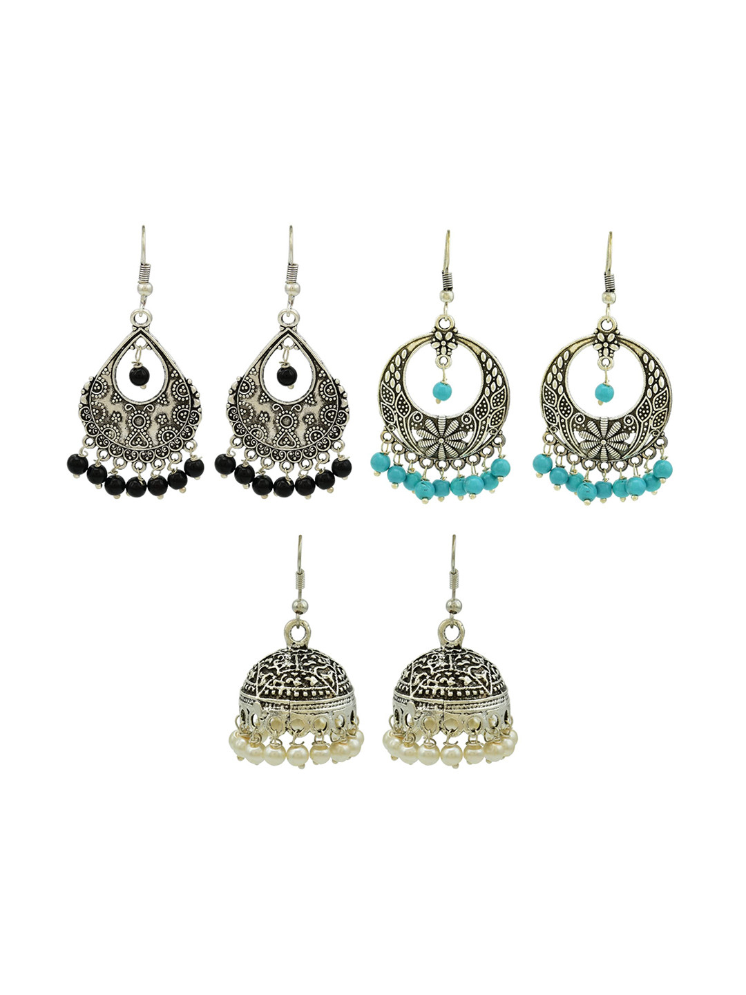 HIGH TRENDZ Contemporary Jhumkas Earrings