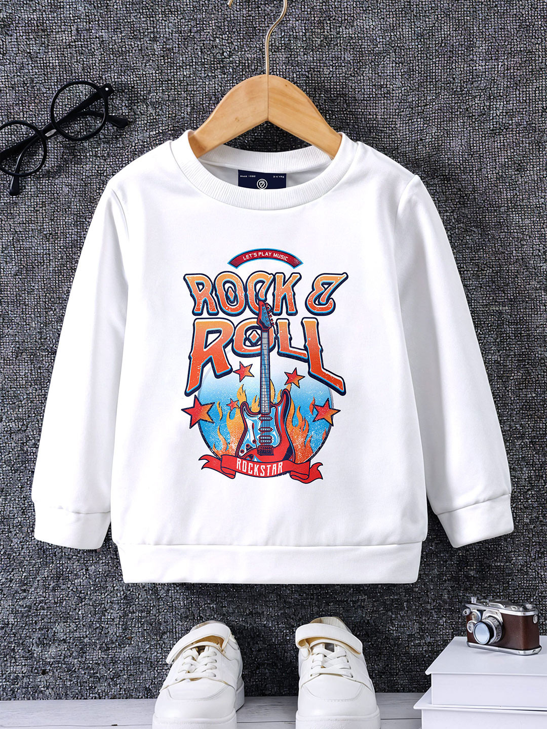CODEZ Boys Graphic Printed Round Neck Sweatshirt
