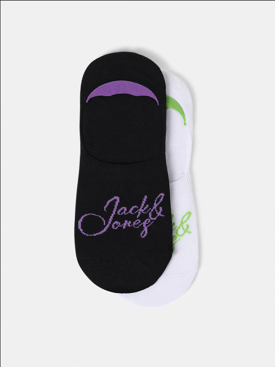 Jack & Jones Men Pack Of 2 Multicolor Shoe Liner Socks