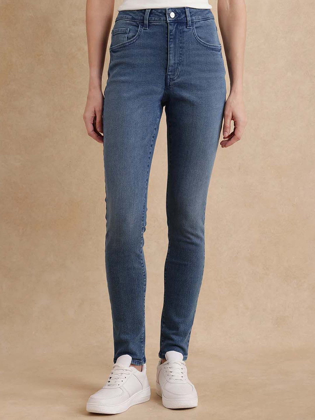 RAREISM Women Comfort Super Skinny Fit Stretchable Jeans