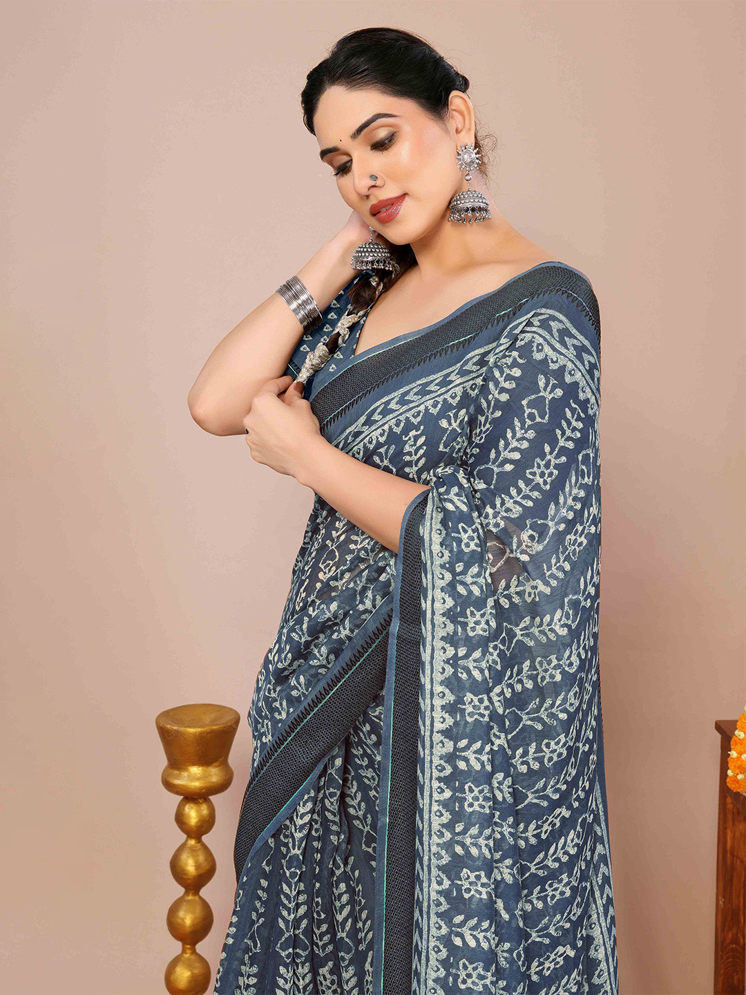 KALINI Batik Ikat Saree