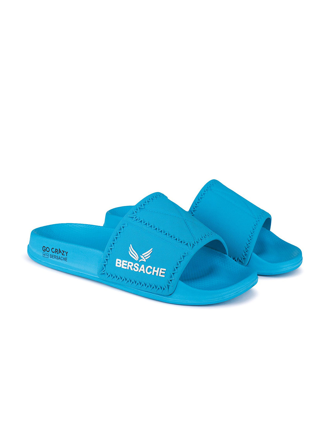 Bersache Men Classic Ultra Soft Technology Slip On Regular Sliders