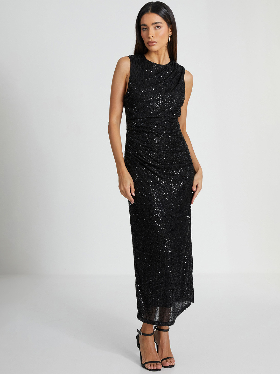 QUIZ Scuba Bodycon Maxi Dress