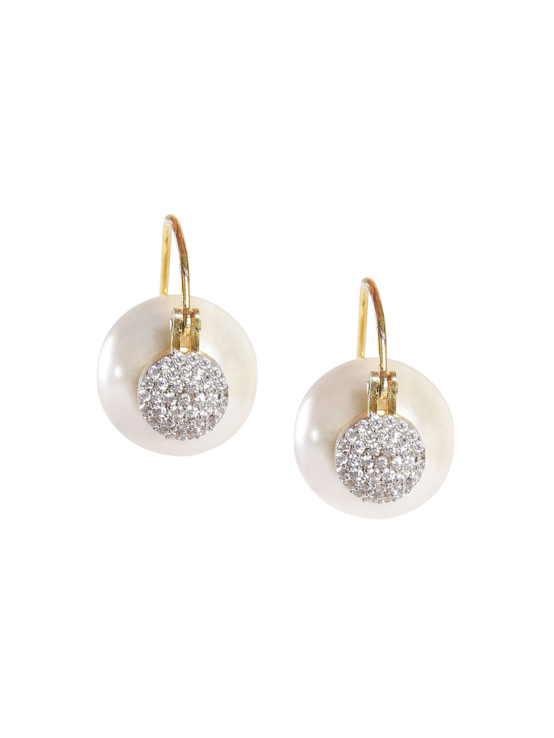 Advitya by Shreya Spherical Drop Earrings