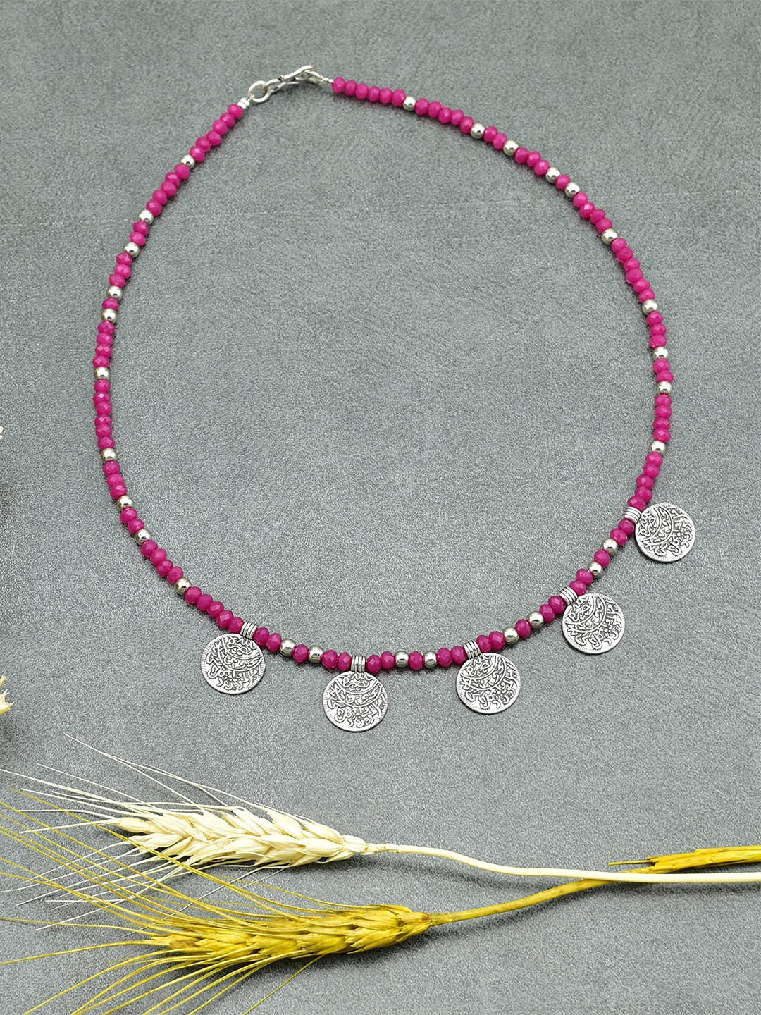 HIGH TRENDZ Brass Handcrafted Necklace