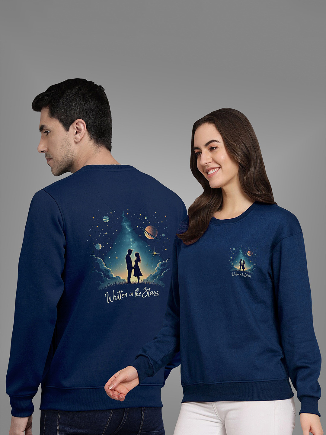 BAESD Adults Round Neck Long Sleeves Sweatshirt