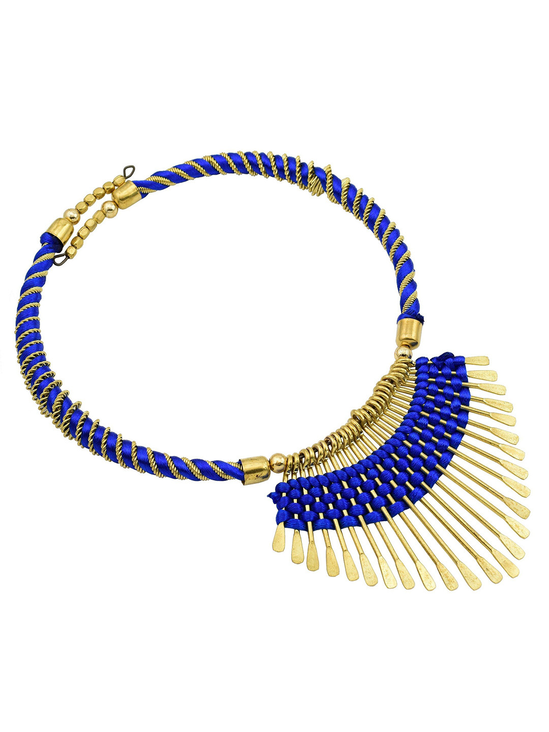 HIGH TRENDZ Gold-Plated Handcrafted Necklace