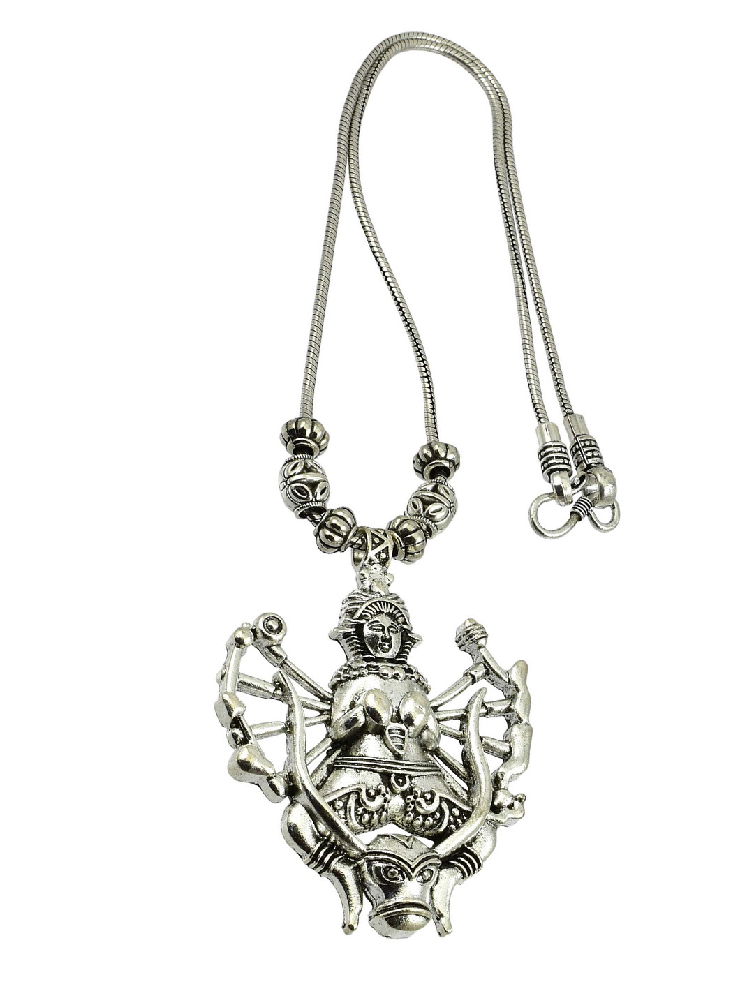 HIGH TRENDZ Silver-Plated Handcrafted Chain