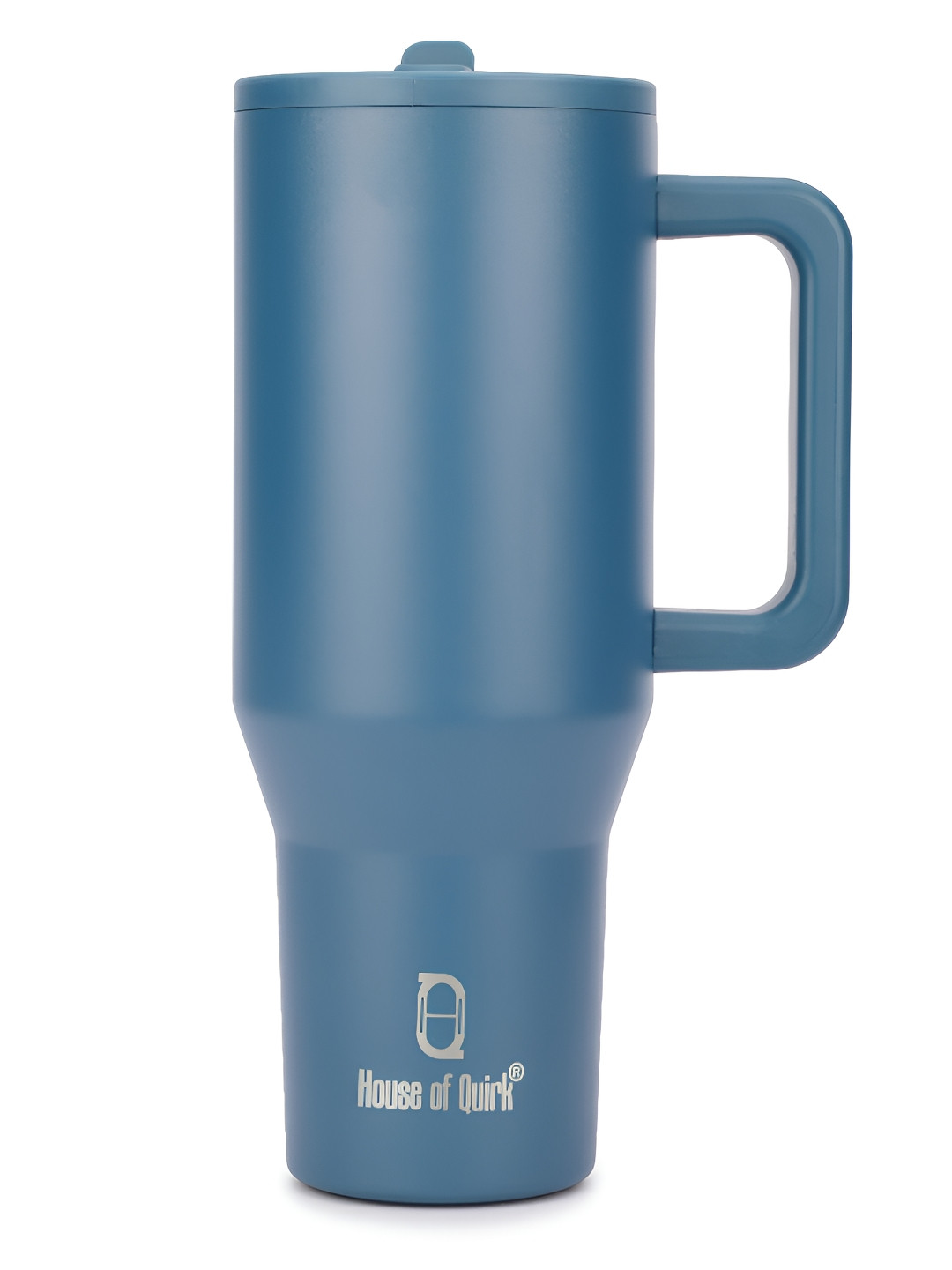 HOUSE OF QUIRK Blue Stainless Steel Double Wall Vacuum Stainless Steel Tumbler 1.2 L