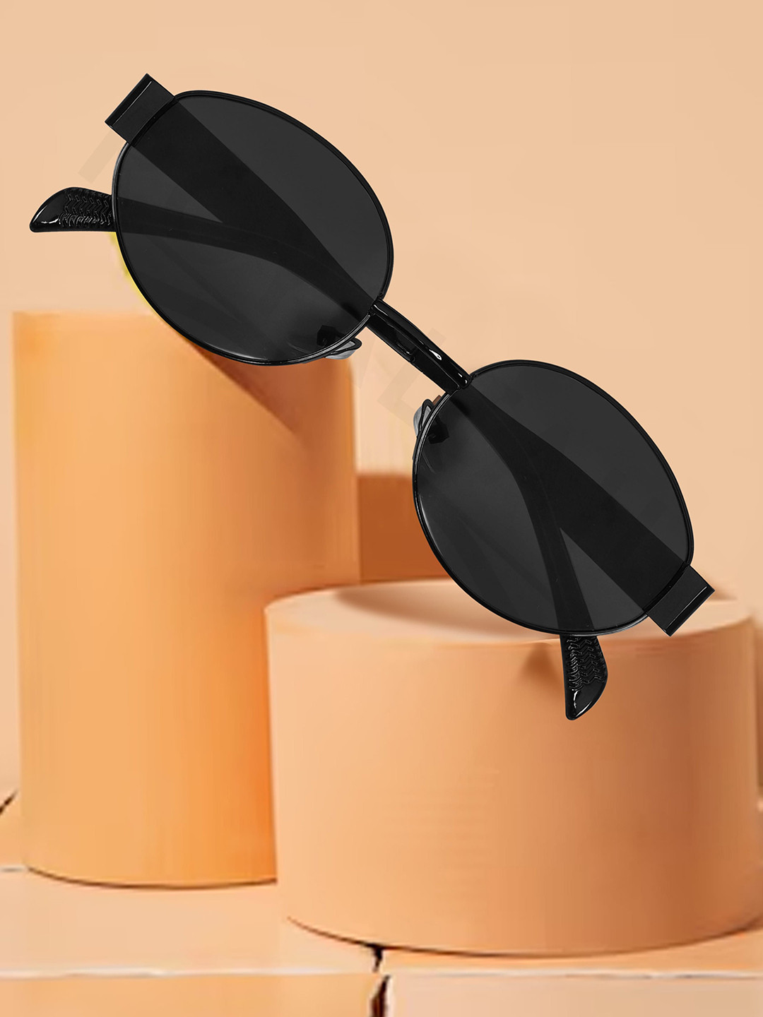 ROYALTAIL Unisex Sunglasses UV Protected Lens RT-SUNG-140-Black / Black