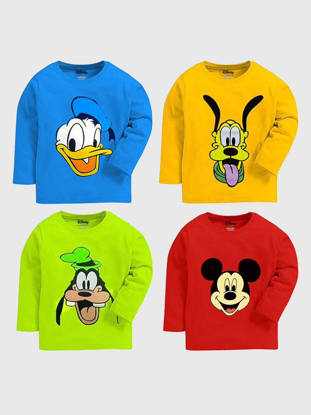 Disney By Miss and Chief Boys 4 Printed Applique T-shirt