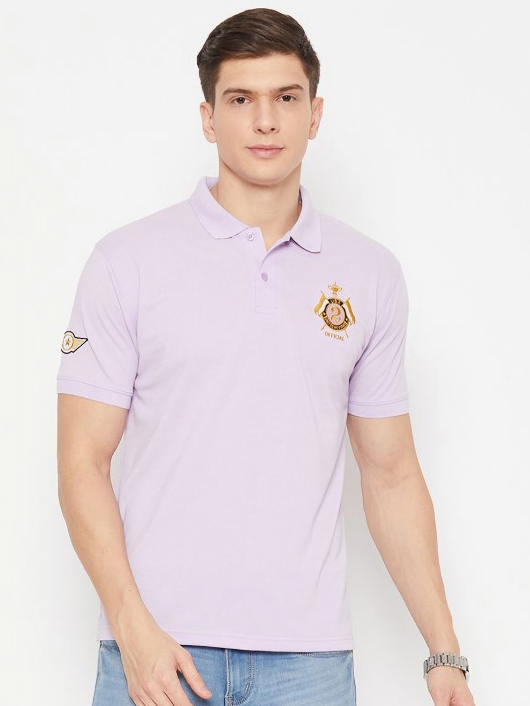 UBX Men Polo Collar T-shirt