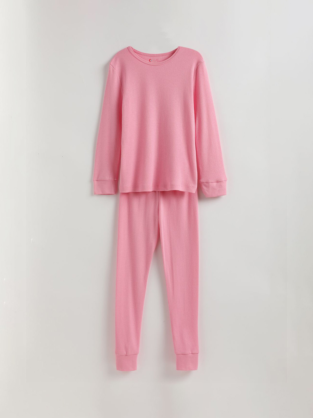 Charm n Cherish Kids Round Neck Short Sleeves Thermal Set