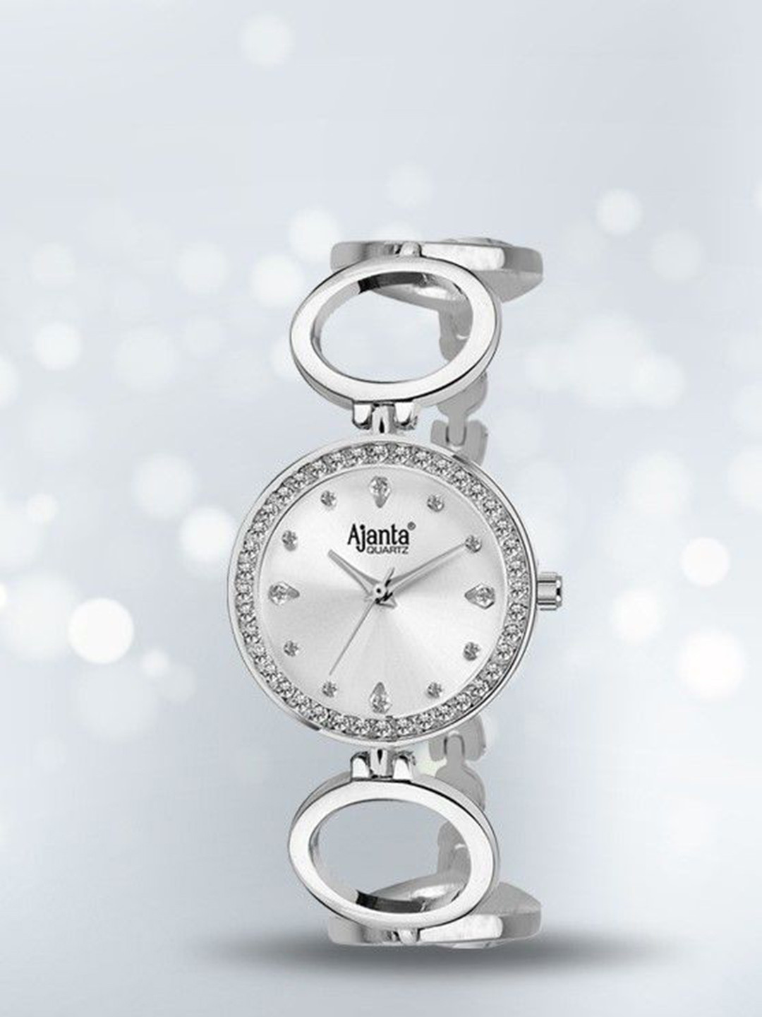 Ajanta Quartz Women Brass Dial & Bracelet Chain Watch Analogue Watch AWC201KTL SSL