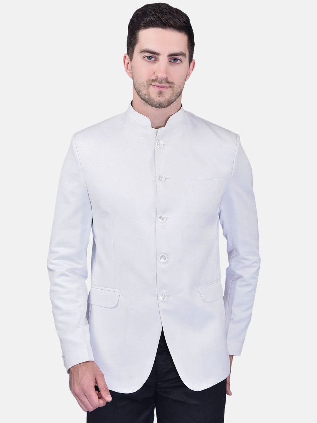 PRINTINDIA Bandhgala Blazer