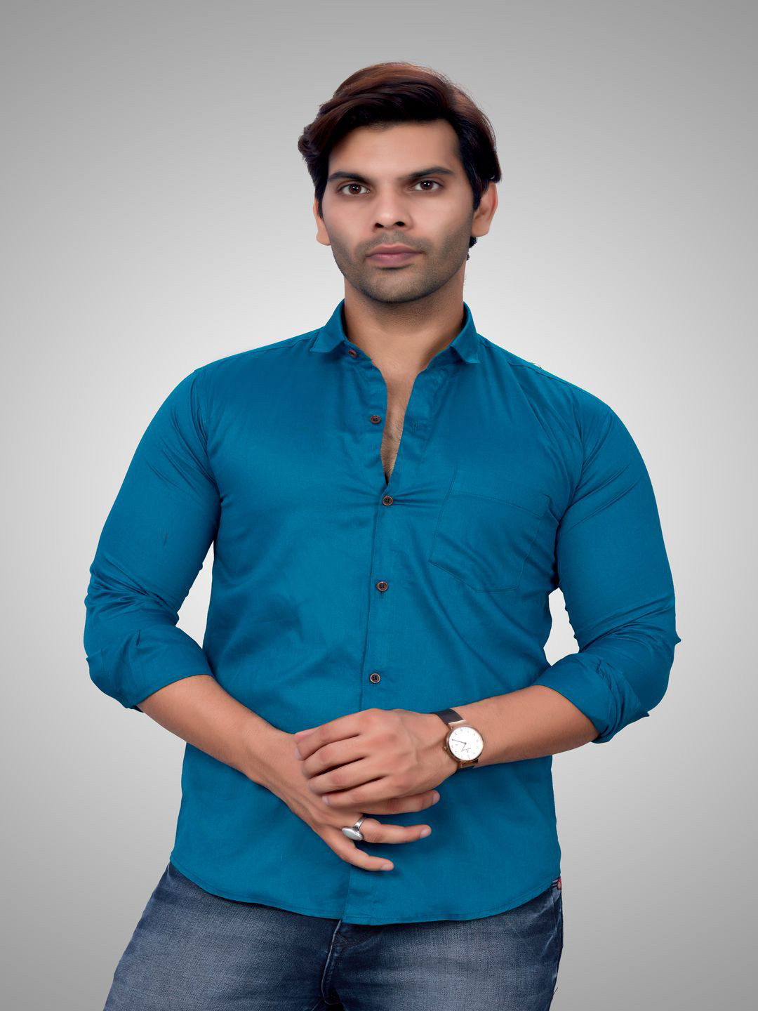 SKY GLOBAL Men Standard Opaque Casual Shirt