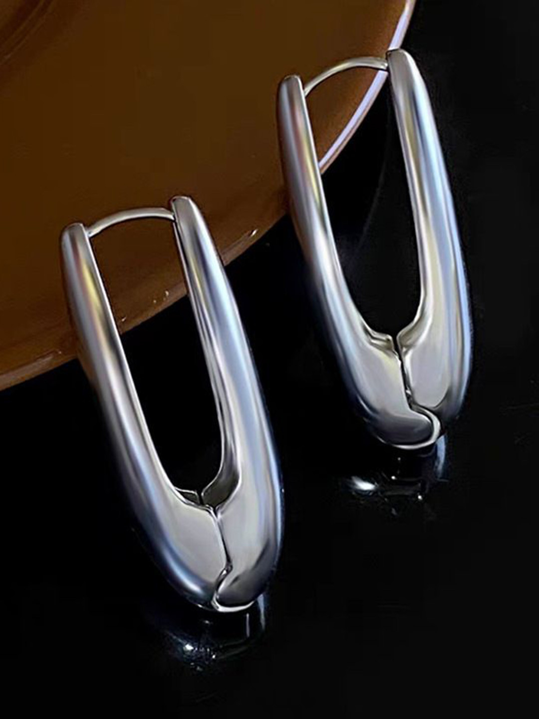 Just Lil Things Contemporary Hoop Earrings