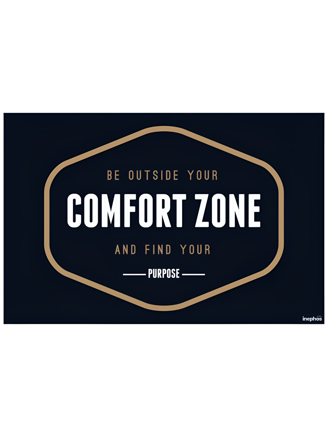 Inephos Black and White Printed Paper Creative Artwork Wall Poster