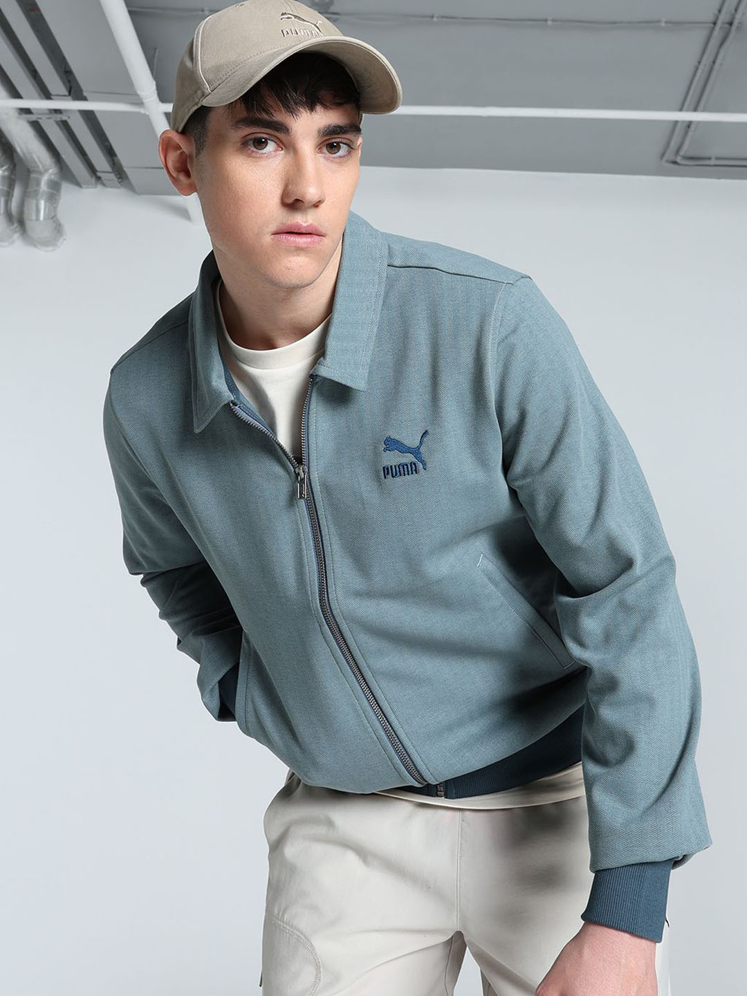 Puma Classics Herringbone Shacket