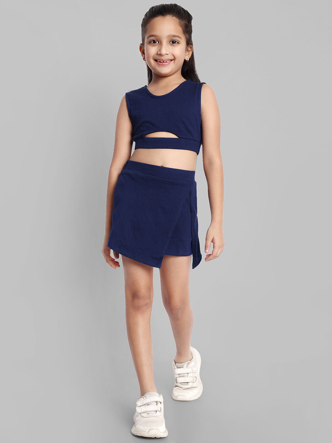ONE SKY Girls Top with Skirt