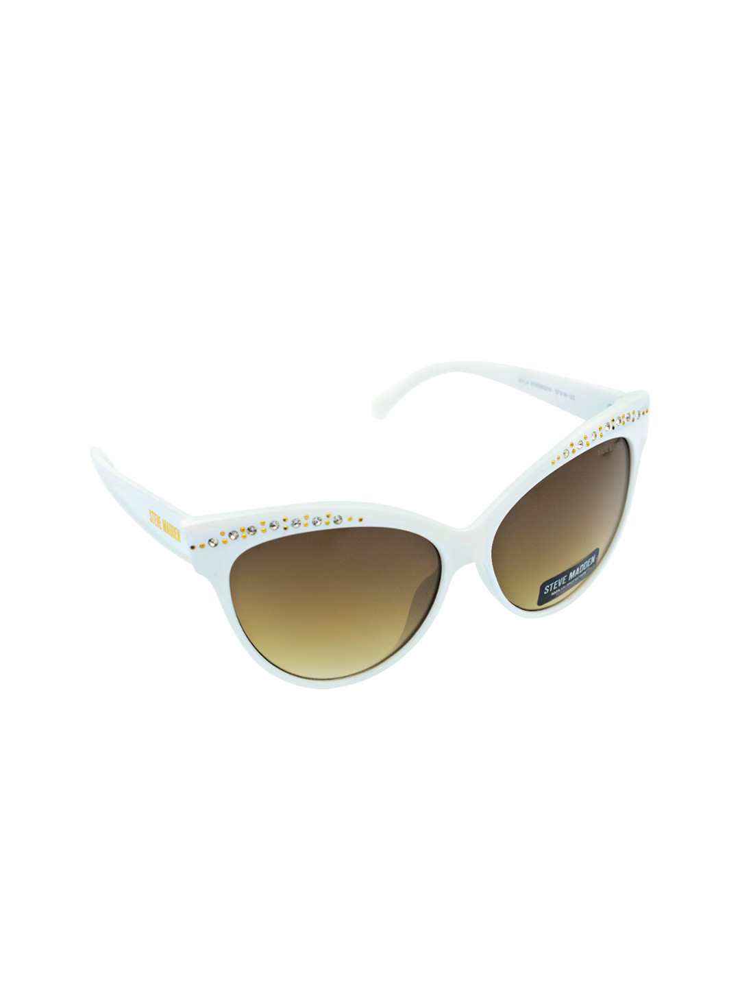 Steve Madden Women Butterfly Sunglasses with UV Protected Lens