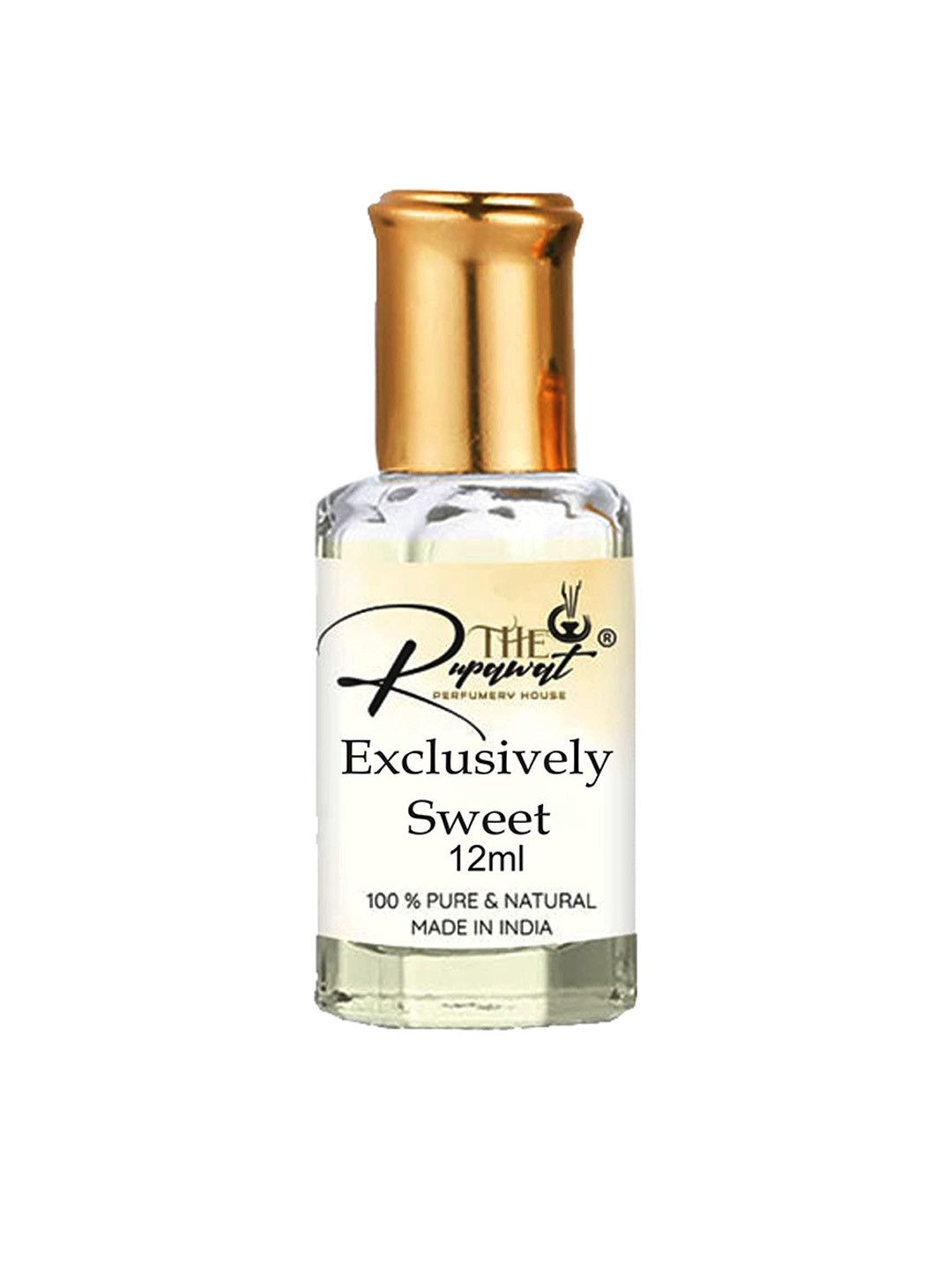 THE RUPAWAT Perfumery House Exclusively Sweet Pure & Natural Alcohol-Free Attar - 12 ml