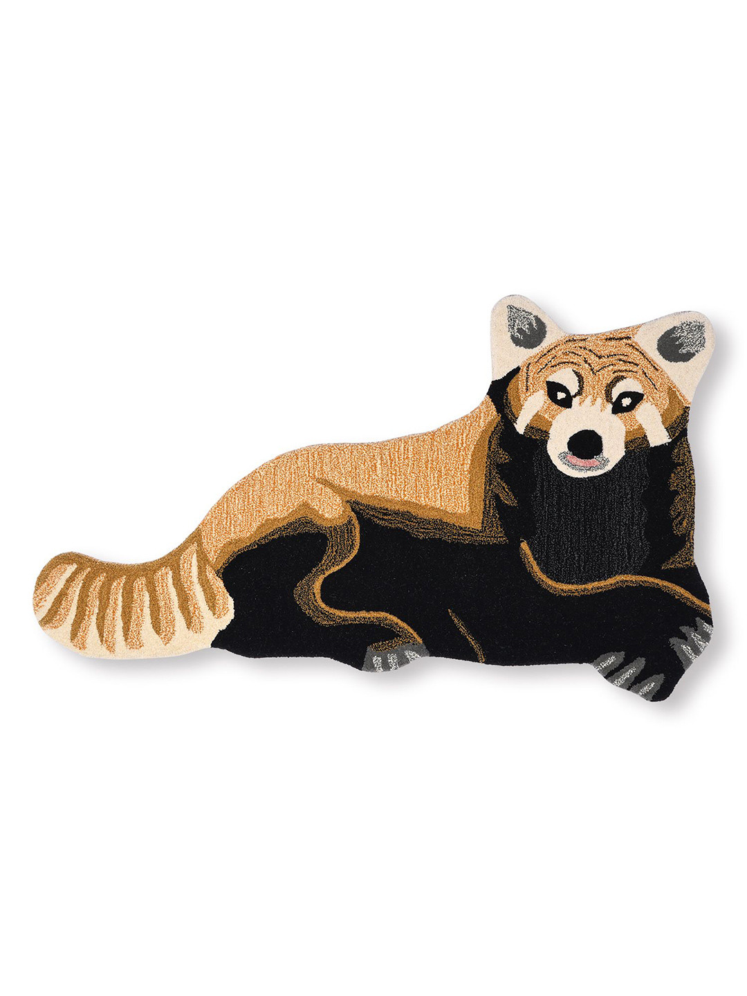 Exotic India Tap Shoe Fox Shaped Handmade Tufted Yogic Asana Mat