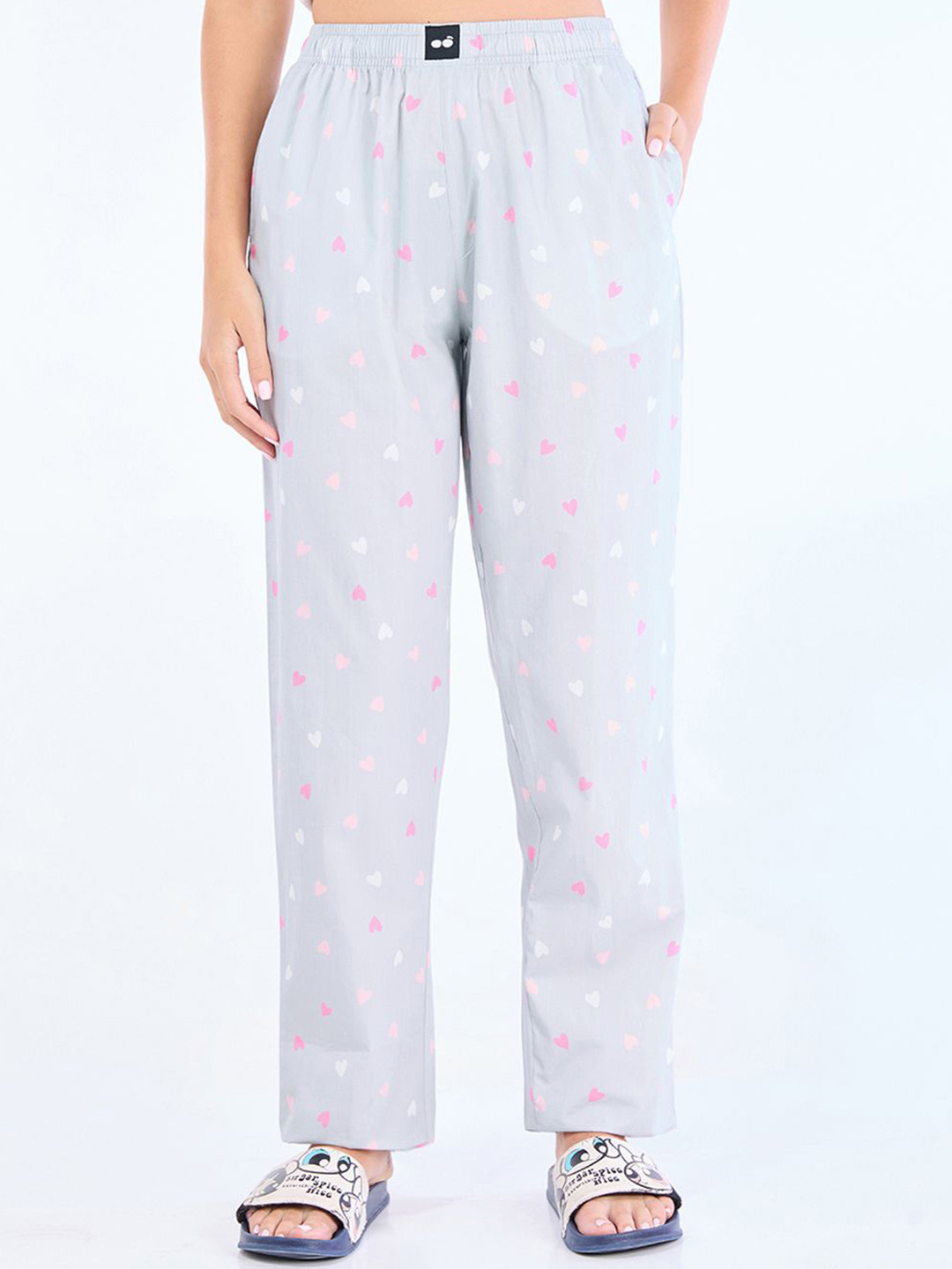 Bewakoof Womens Printed Cotton Pyjamas