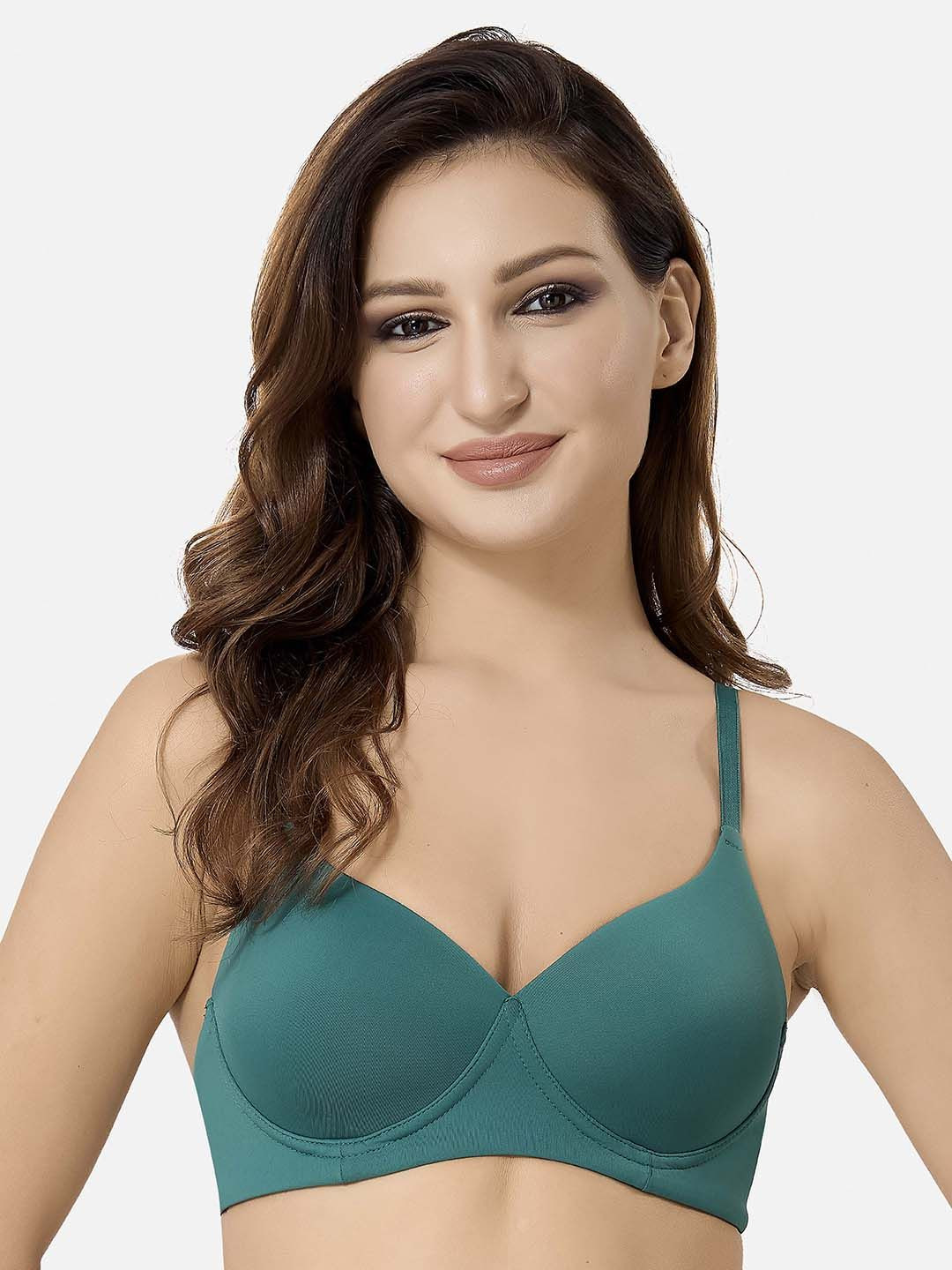 Lenissa Half Coverage Lightly Padded T-shirt Bra