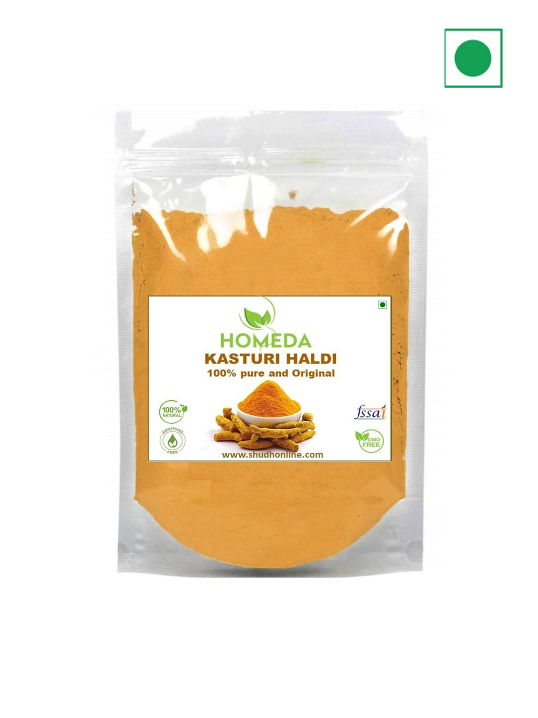 Homeda Natural Kasturi Haldi Powder For Face & Skin - 1 Kg