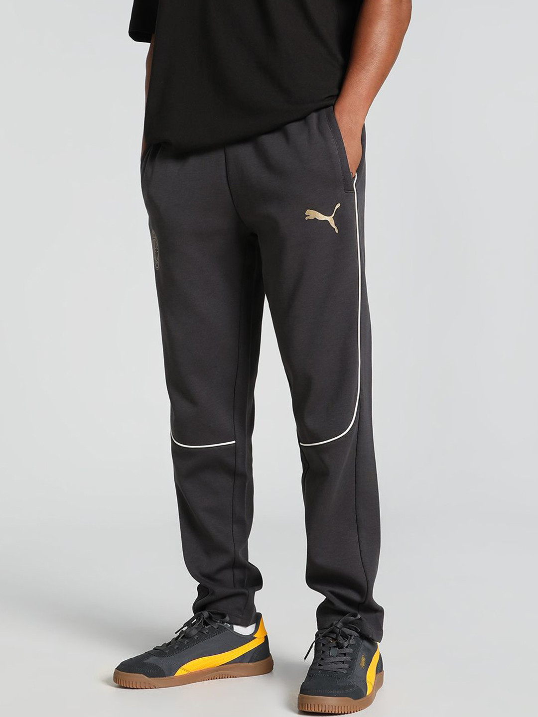 Puma AC Milan Slim Fit Football Casuals Pants