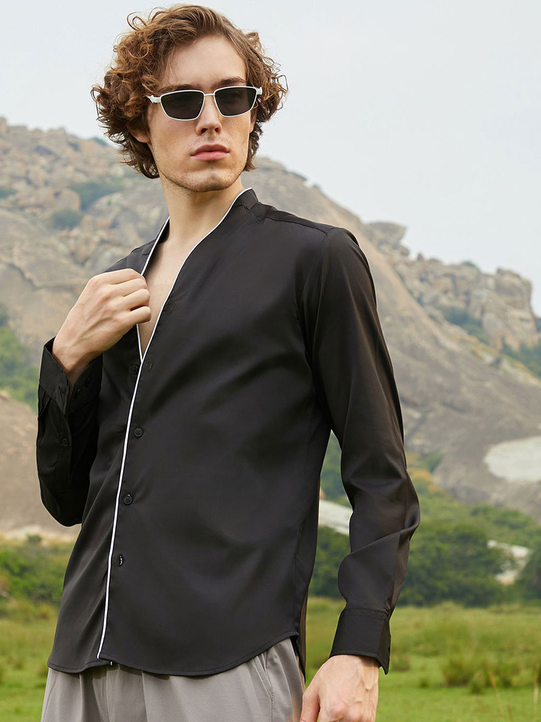 CAHOOT Men Comfort Opaque Casual Shirt