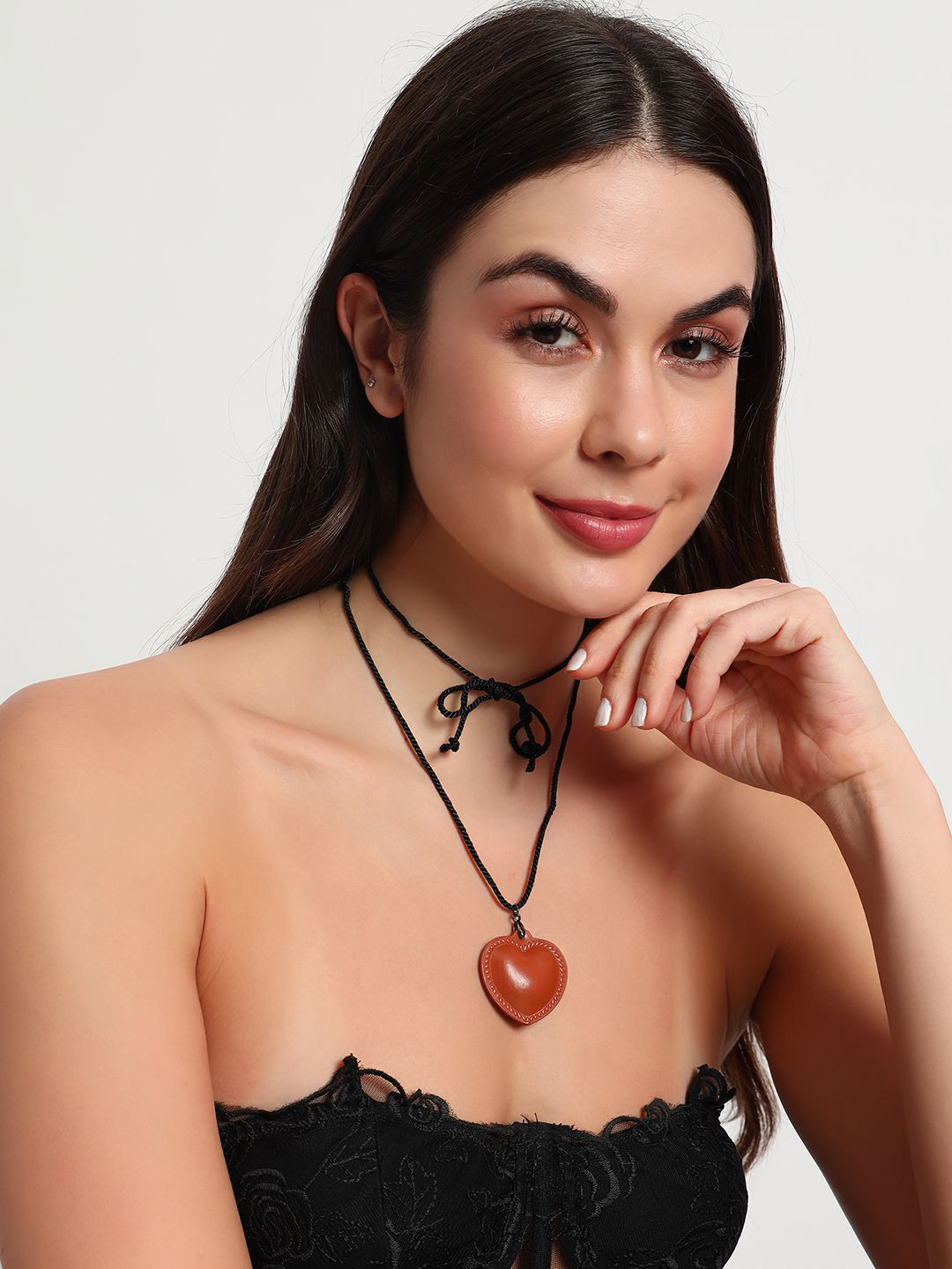 Beau Design Heart Shape Adjustable Pendant