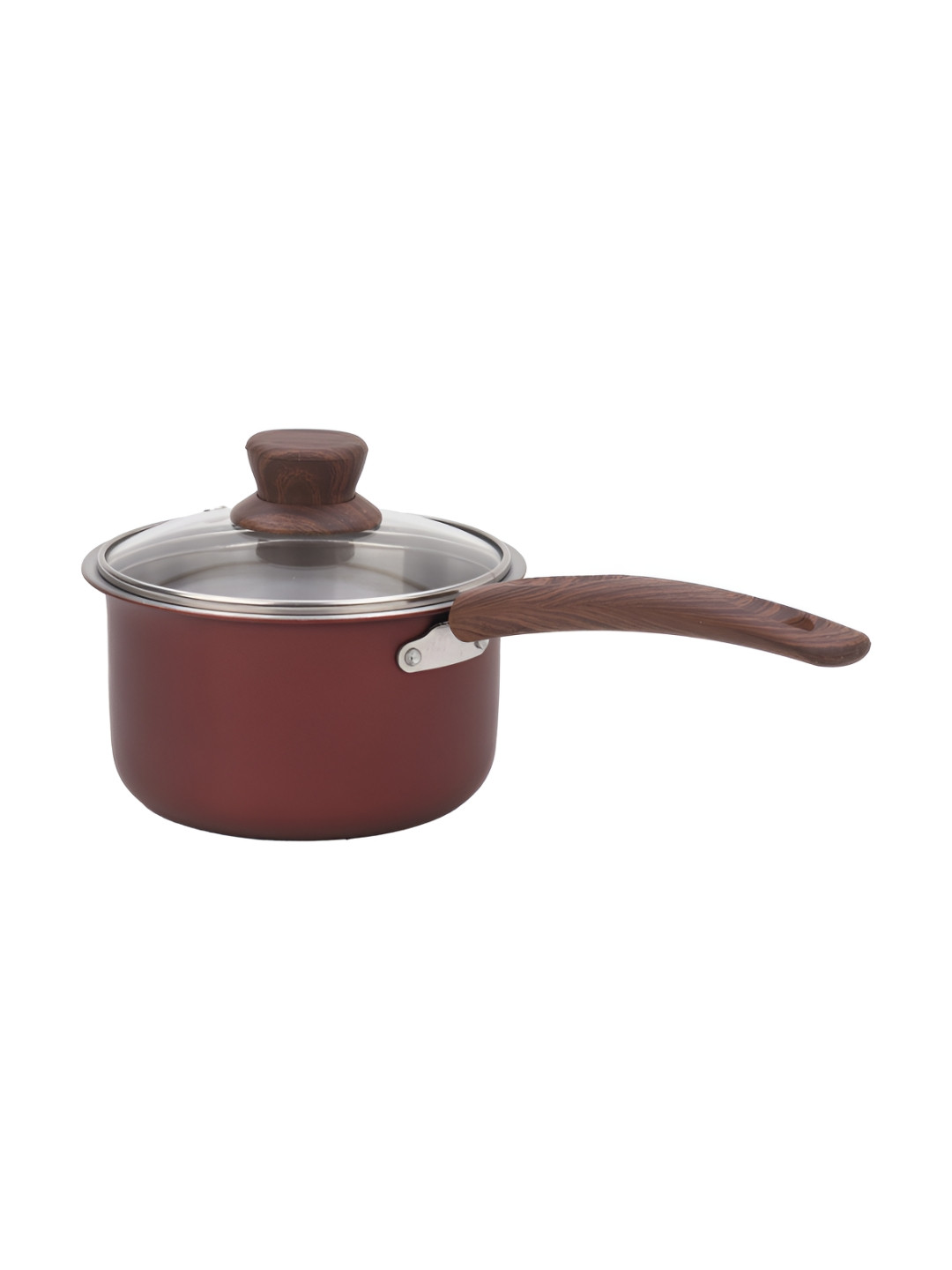 The Better Home Red Induction Base Stainless Steel Pan