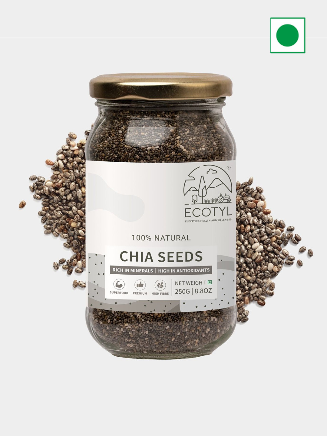 Ecotyl Chia Seeds - 250 g