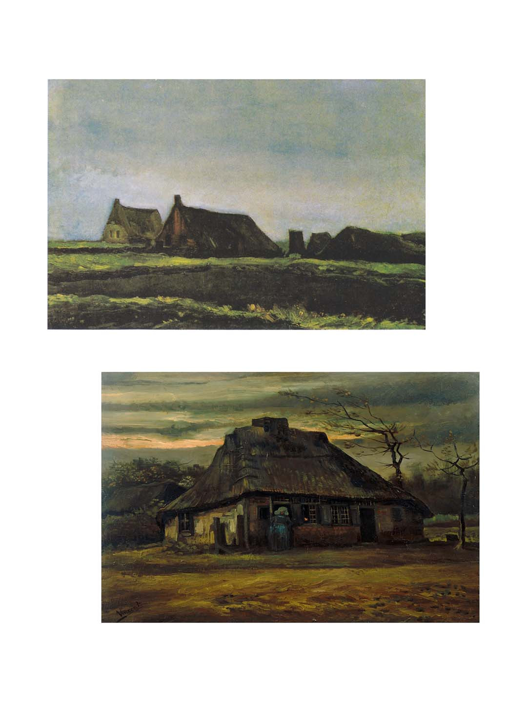 Adventures India Wood 2 Pcs Wall Rectangle Paintings Wall Art -20.9x15.7In