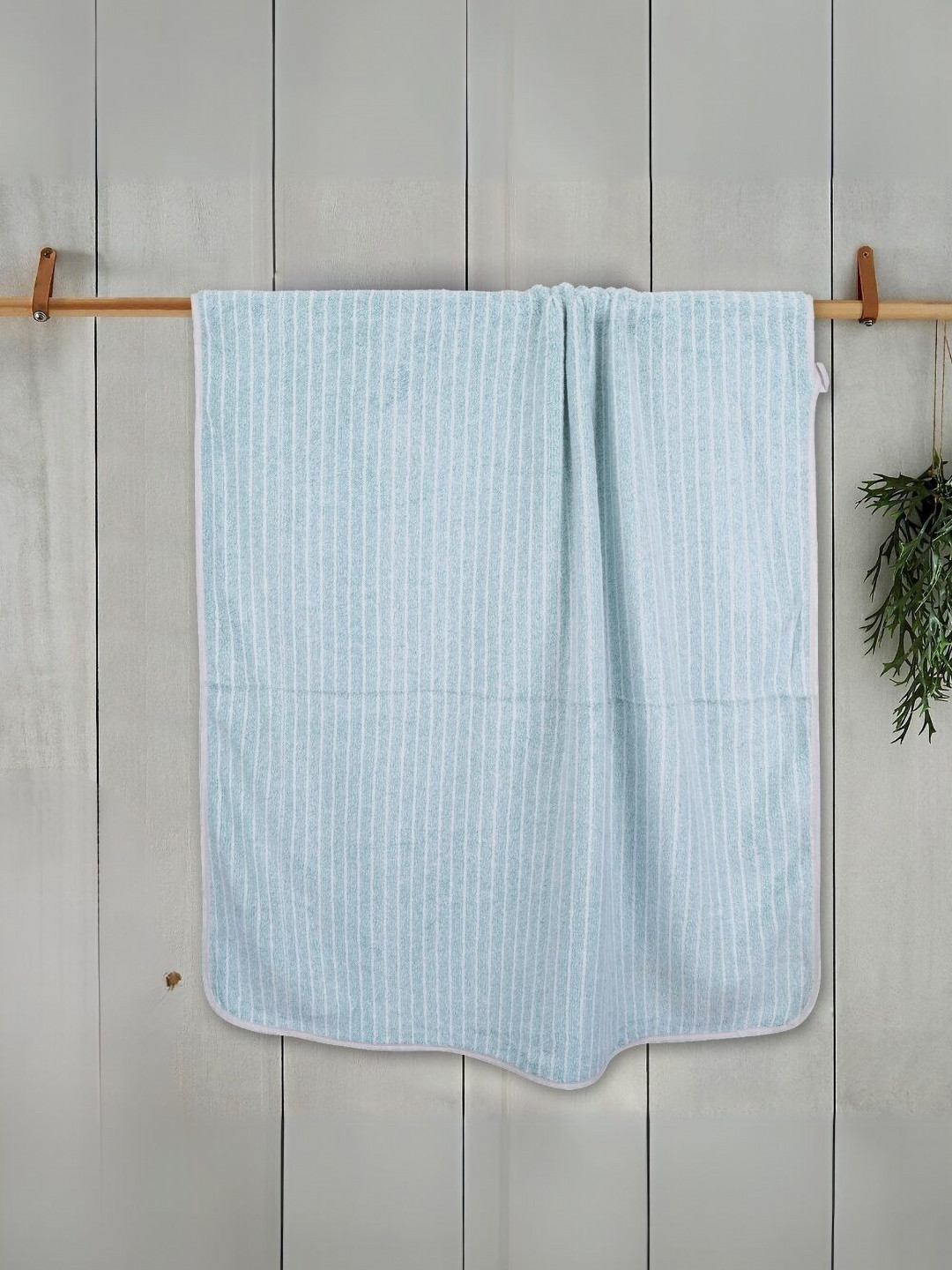Black gold Green & White 1 Striped Other 300 GSM Bath Towel