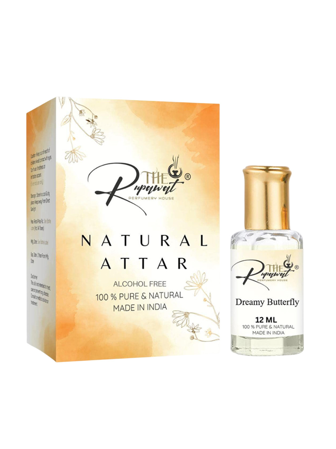 THE RUPAWAT Perfumery House French Magnet 100% Natural & Pure Alcohol Free Attar - 12 ml