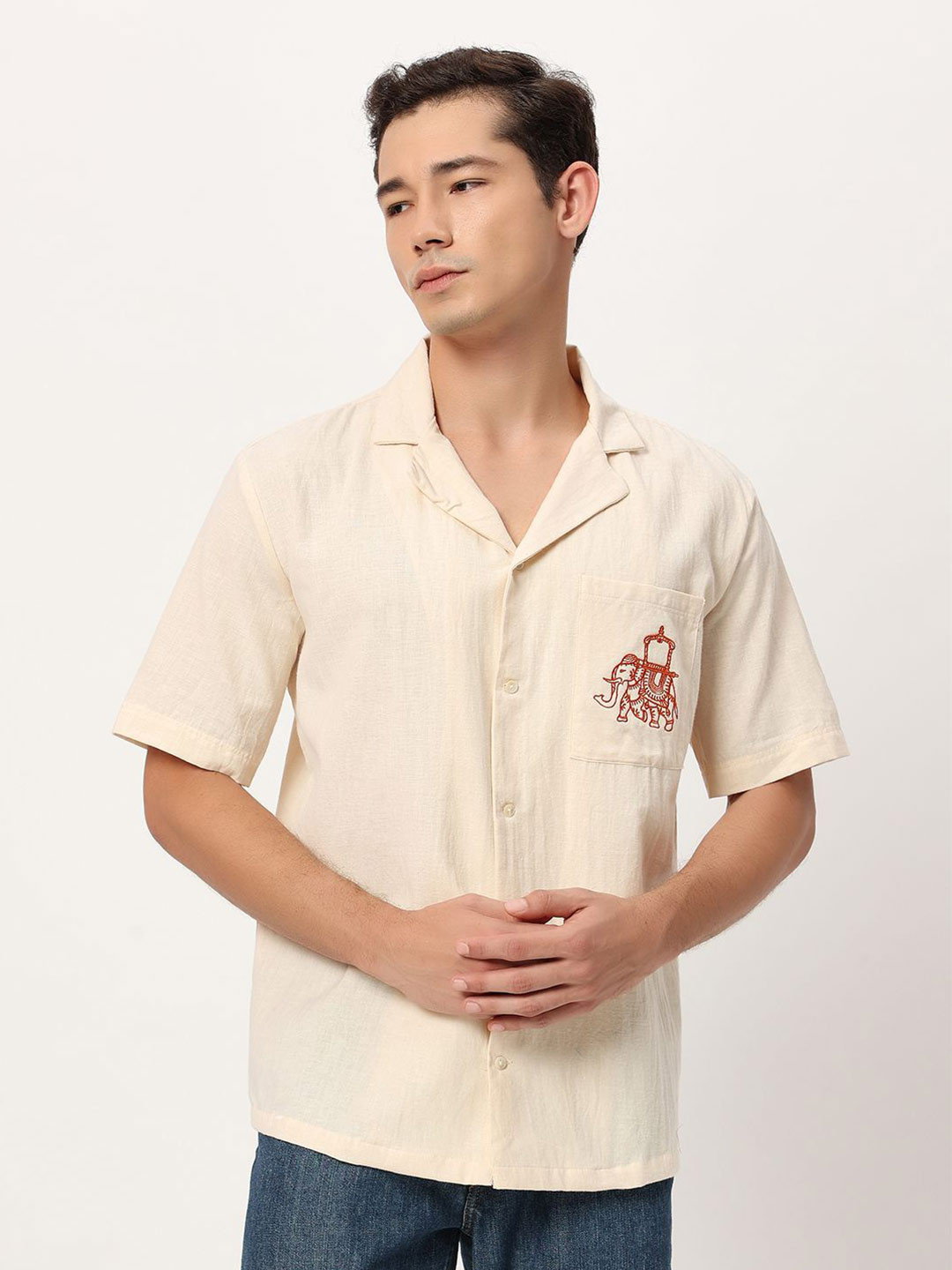 DESI VOGUE Men Classic Opaque Casual Shirt