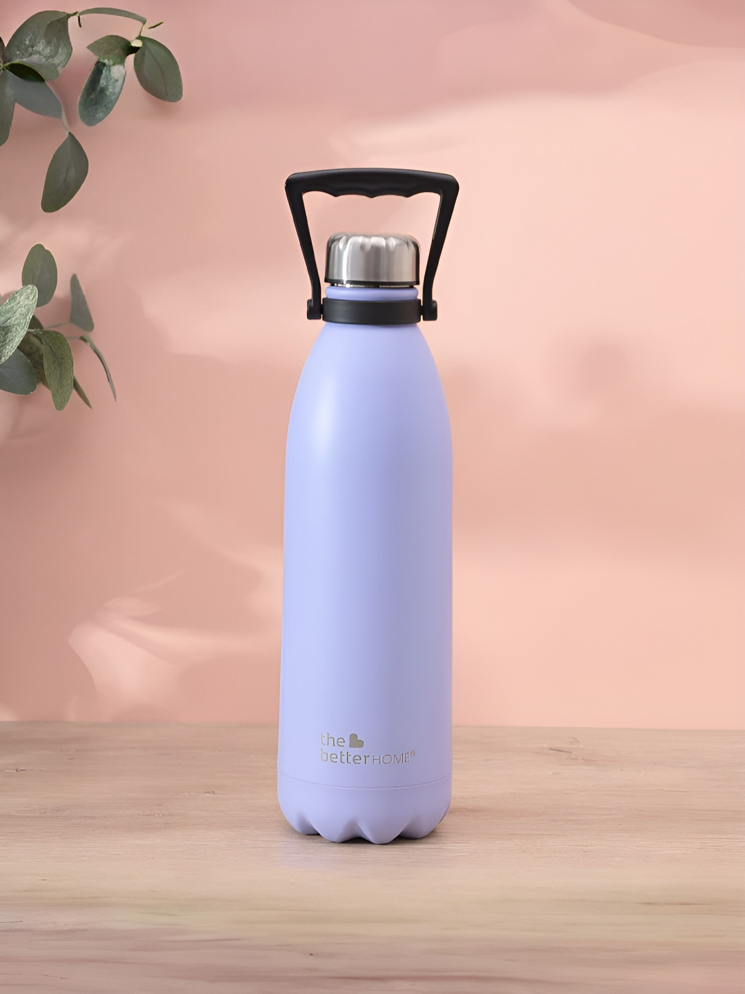 The Better Home Purple Brand Logo Stainless Steel Double Wall Vacuum Water Bottle - 2L