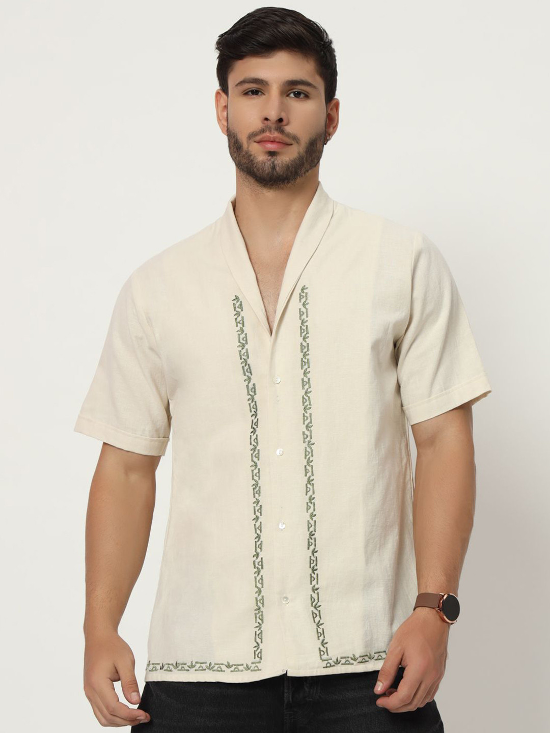 DESI VOGUE Men Classic Opaque Casual Shirt